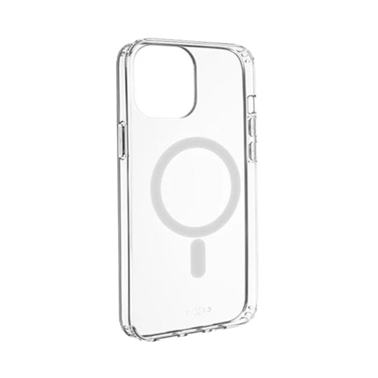 Capa de Silicone Magnética para Apple iPhone 12/iPhone 12 Pro Transparente